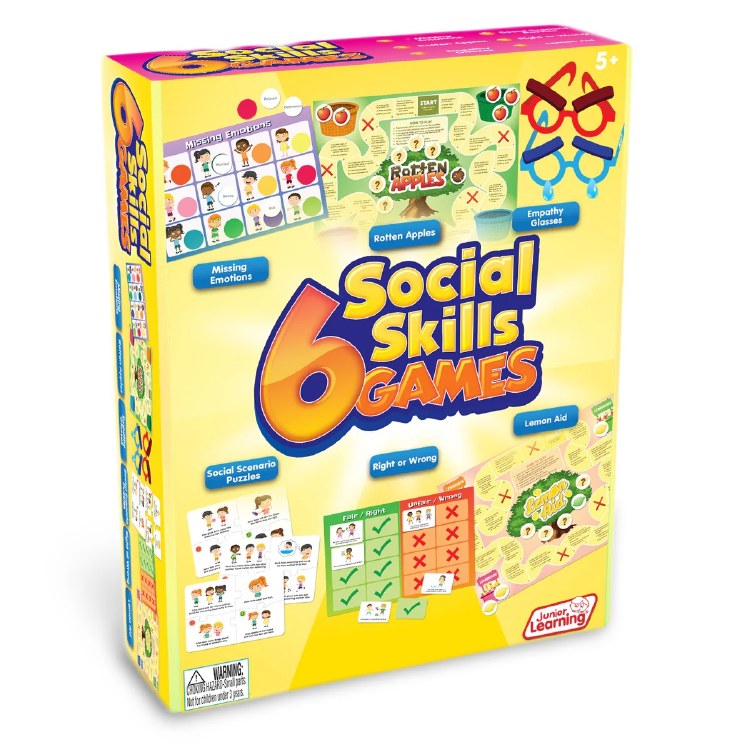 6 Social Skills Board Games