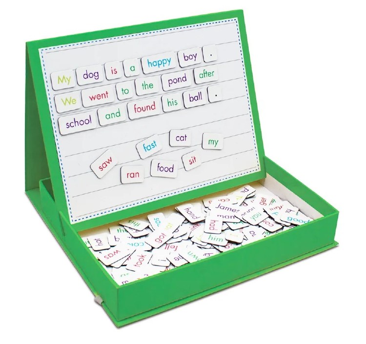 Rainbow Magnetic Sentences & Board Set