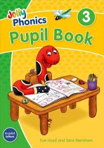 Jolly Phonics Pupil Book 3 PRINT Letters (Colour Edition)