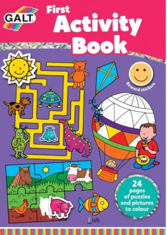 First Activity Book & Stickers (5+ years)