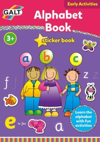 Alphabet Book & Stickers (3+ years)