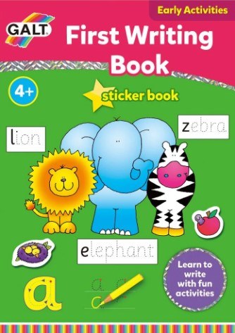 First Writing Book & Stickers (4+ years)