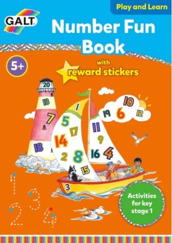 Number Fun Book & Stickers (5+ years)