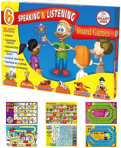 6 Speaking & Listening Board Games