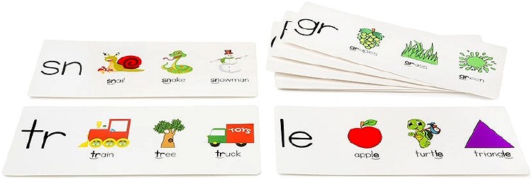 Blending Consonants Giant Flash Cards