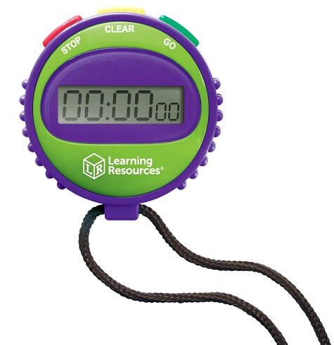 Simple Large Display Stopwatch