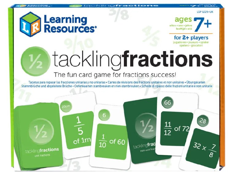 TacklingFractions Fraction Card Game