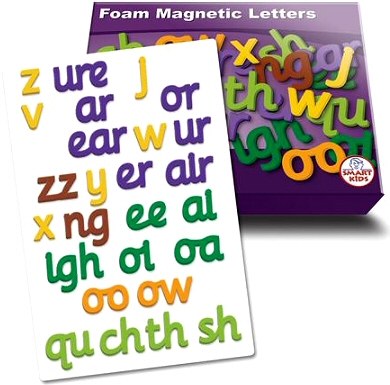 Magnetic Foam Letters Phase 3 (Set 42)