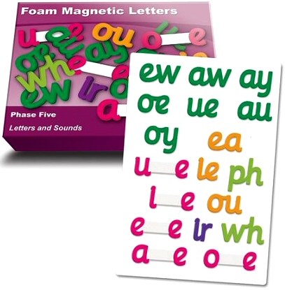 Magnetic Foam Letters Phase 5 (Set 42)