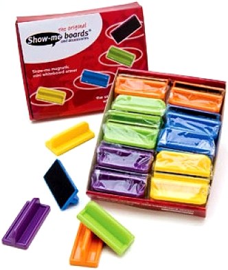 Pupils Mini Magnetic Whiteboard Eraser (Pack 20)