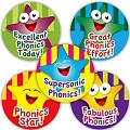 Phonics Praise Stickers 25mm (125 stickers)