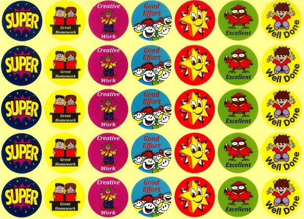 Motivational Stickers 25mm (280 stickers)