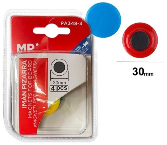 Round Magnets 30mm (Set 4)