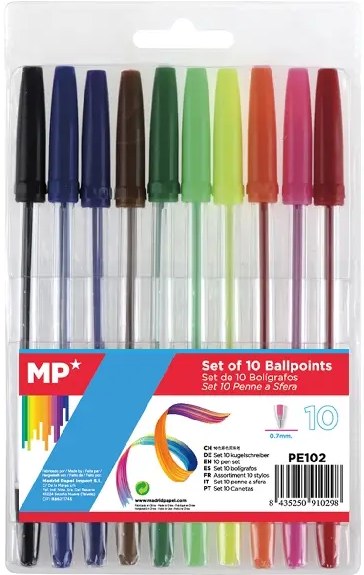 MP* Ballpoint Pens (Pack 10)
