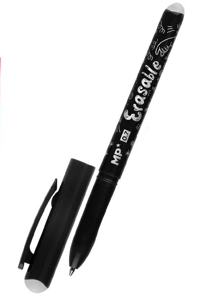 MP* Erasable & Refillable Roller Ball Pen Black