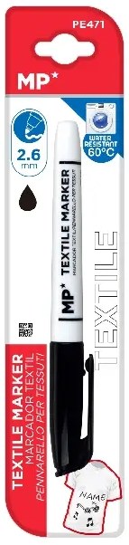 MP* Black Textile Marker