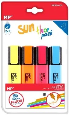 MP* Longlife Highlighters (Pack 4)