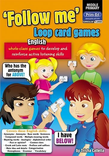 Follow Me Loop Card Games English (Middle, 8-10 years)