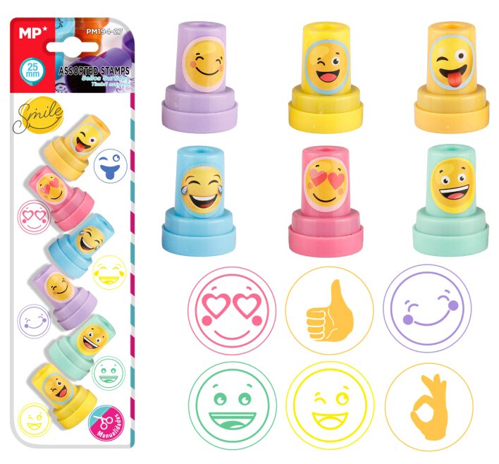 MP* Smiley Face Stampers (Pack 6)