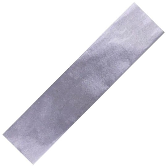 Silver Metallic Crepe Paper 1M x .5M