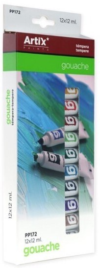 Artix Gouache Paint Tubes 12ml (Set 12)