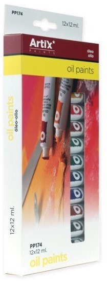 Artix Oil Paint Tubes 12ml (Set 12)