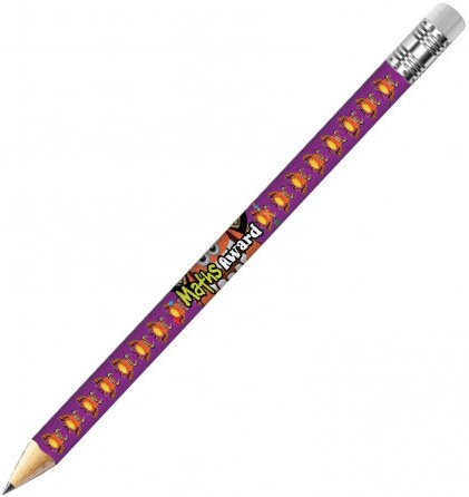 Reward Rubber-Tipped Pencils "Maths Award" (Pack 10)