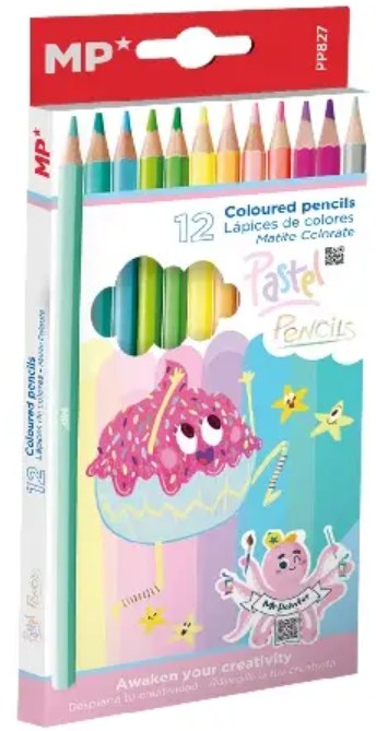 MP* Pastel Colouring Pencils (Pack 12)