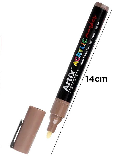 Artix* Acrylic Paint Marker Brown
