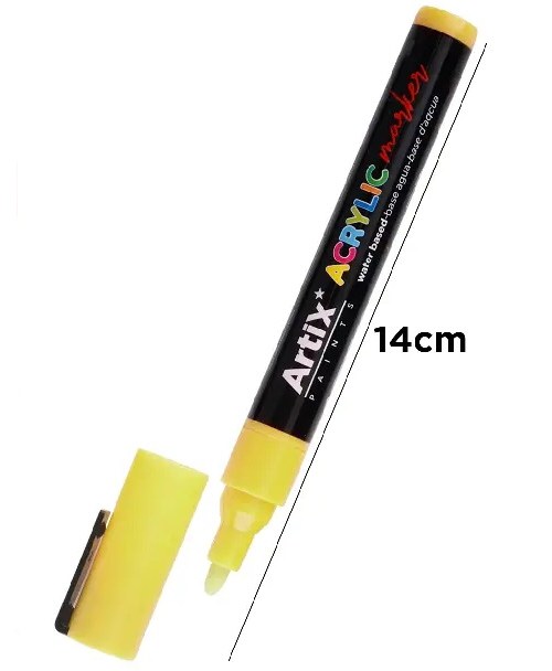 Artix* Acrylic Paint Marker Yellow