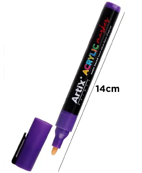 Artix* Acrylic Paint Marker Purple
