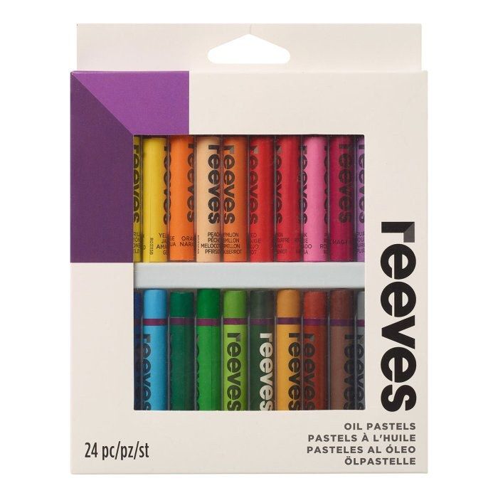 Reeves Oil Pastels (Pack 24)