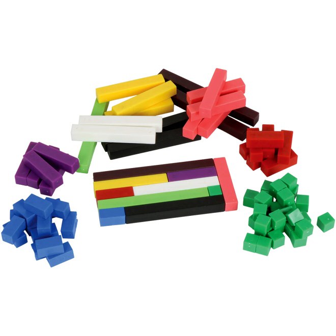 Plastic Number Rods Smooth (Bag 80)