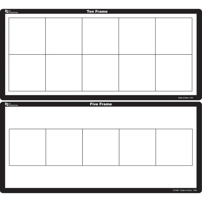 Blank Double-Sided Ten & Five Frames (Pack 30)