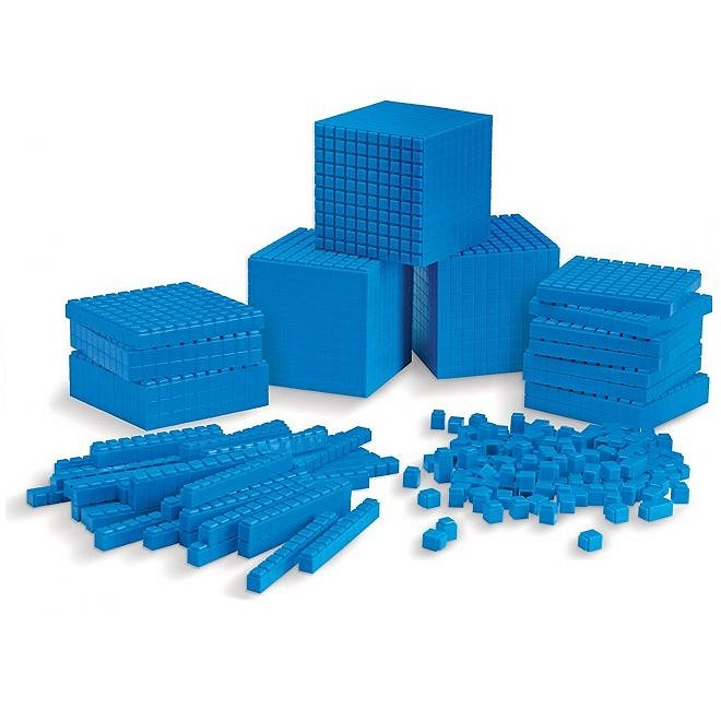 Linking Base Ten Classroom Set Blue (Set 823)