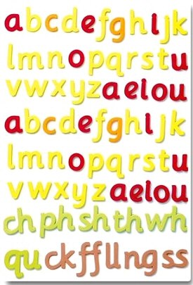 Magnetic Letters Cursive Pack 1 (Set 64)