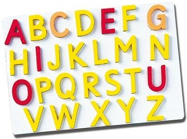 Magnetic Foam capital Letters (Set 26)