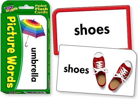 Picture Words Flash Cards