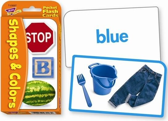 Shapes & Colours Flash Cards (Trend)