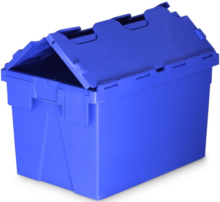 Attached Lid Container - 65 Litre