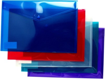 A4+ Stud Wallet Single Button Assorted Colours