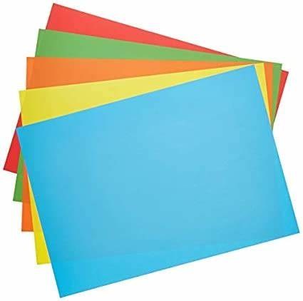 A3 Assorted Strong Coloured Paper (100 Sheets)