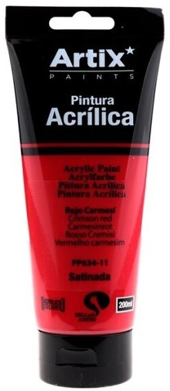 Red Acrylic Paint 200ml