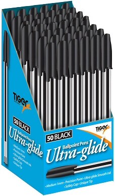 Black Biros (Box 50)
