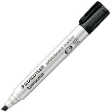 Staedtler Teachers Whiteboard Marker Chisel Tip Black - Each