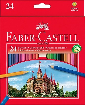 Faber-Castell Colouring Pencils (Pack 24)