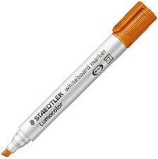 Staedtler Teachers Whiteboard Marker Chisel Tip Orange - Each