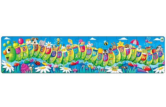 Long & Tall Puzzle - ABC Caterpillar (51 piece)