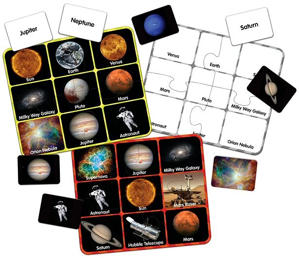 Match It! Space Bingo