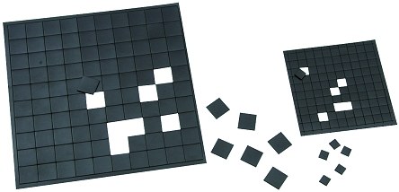 Adhesive Magnetic Squares 2cm x 2cm (Set 100)